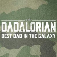 The Dadalorian Best Dad In The Galaxy Legacy Tie Dye Trucker Hat