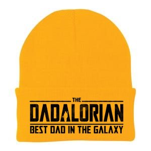 The Dadalorian Best Dad In The Galaxy Knit Cap Winter Beanie