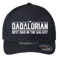 The Dadalorian Best Dad In The Galaxy Flexfit Unipanel Trucker Cap
