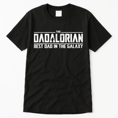 The Dadalorian Best Dad In The Galaxy Tall T-Shirt