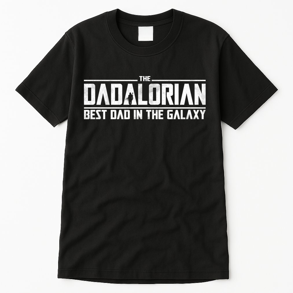 The Dadalorian Best Dad In The Galaxy Tall T-Shirt