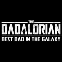 The Dadalorian Best Dad In The Galaxy 7-Panel Snapback Hat