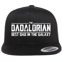 The Dadalorian Best Dad In The Galaxy Flat Bill Trucker Hat