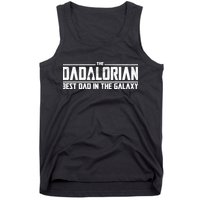 The Dadalorian Best Dad In The Galaxy Tank Top