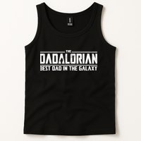 The Dadalorian Best Dad In The Galaxy Tank Top