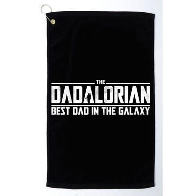 The Dadalorian Best Dad In The Galaxy Golf Towel
