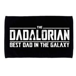 The Dadalorian Best Dad In The Galaxy Microfiber Hand Towel