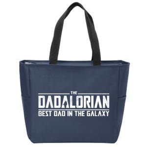 The Dadalorian Best Dad In The Galaxy Zip Tote Bag