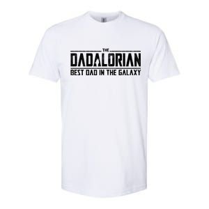 The Dadalorian Best Dad In The Galaxy Softstyle CVC T-Shirt