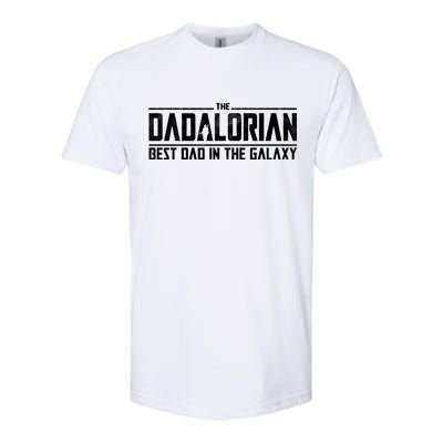 The Dadalorian Best Dad In The Galaxy Softstyle CVC T-Shirt