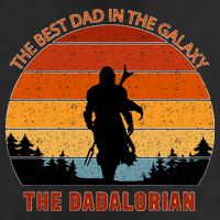The Dadalorian Best Dad in The Galaxy Retro Vintage Tumbler