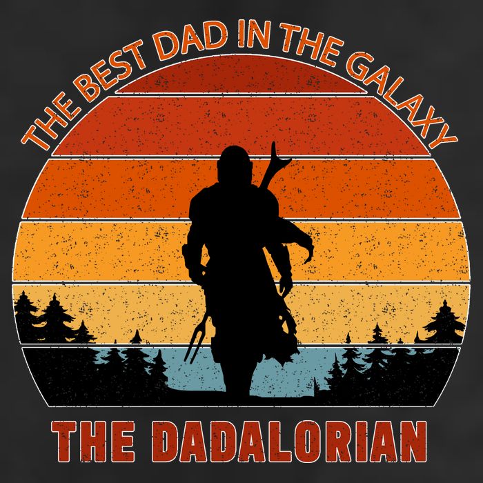 The Dadalorian Best Dad in The Galaxy Retro Vintage Tumbler