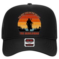 The Dadalorian Best Dad in The Galaxy Retro Vintage Trucker Hat