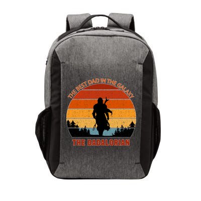 The Dadalorian Best Dad in The Galaxy Retro Vintage Vector Backpack