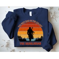 The Dadalorian Best Dad in The Galaxy Retro Vintage Sweatshirt