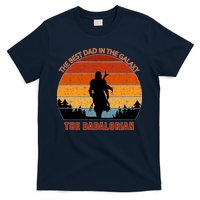 The Dadalorian Best Dad in The Galaxy Retro Vintage T-Shirt