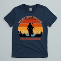The Dadalorian Best Dad in The Galaxy Retro Vintage T-Shirt