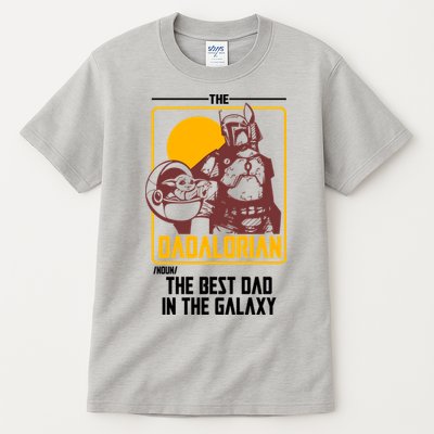 The Dadalorian Definition Best Dad In The Galaxy  Tall T-Shirt