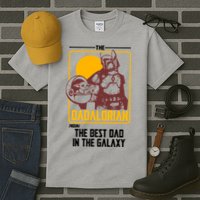 The Dadalorian Definition Best Dad In The Galaxy  Tall T-Shirt