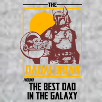 The Dadalorian Definition Best Dad In The Galaxy  Tall T-Shirt