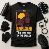 The Dadalorian Definition Best Dad In The Galaxy  Performance Shirt