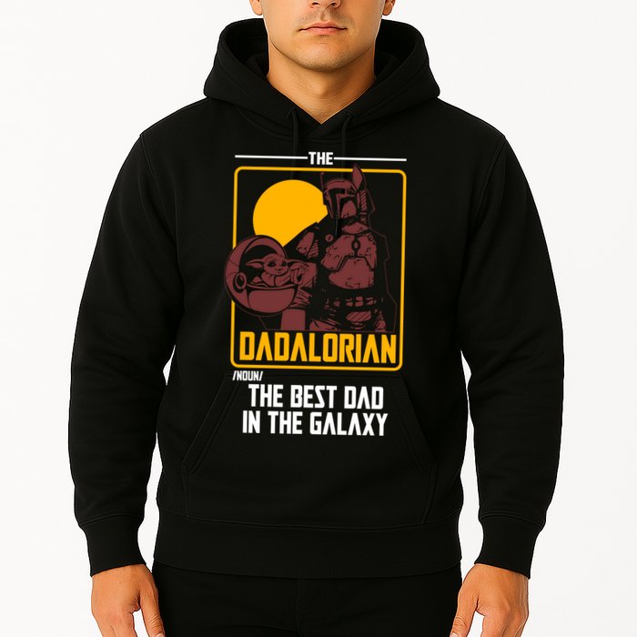 The Dadalorian Definition Best Dad In The Galaxy  Hoodie