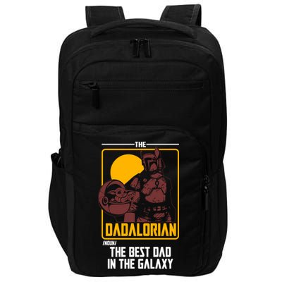 The Dadalorian Definition Best Dad In The Galaxy  Impact Tech Backpack