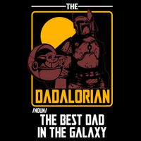 The Dadalorian Definition Best Dad In The Galaxy  Bucket Hat