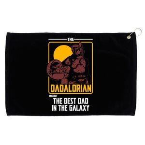 The Dadalorian Definition Best Dad In The Galaxy  Grommeted Golf Towel