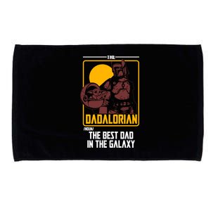 The Dadalorian Definition Best Dad In The Galaxy  Microfiber Hand Towel