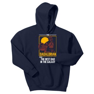 The Dadalorian Definition Best Dad In The Galaxy  Kids Hoodie