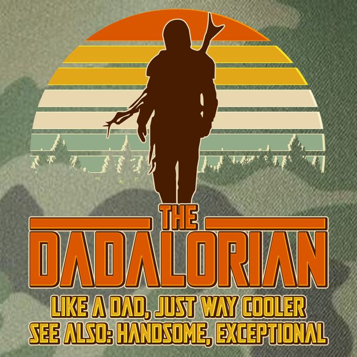The Dadalorian Like A Dad Handsome Exceptional Legacy Tie Dye Trucker Hat