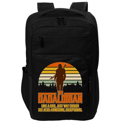 The Dadalorian Like A Dad Handsome Exceptional Impact Tech Backpack