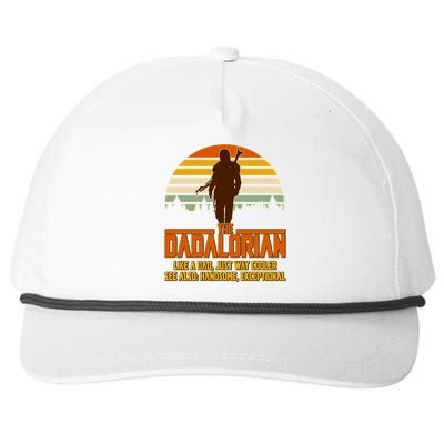 The Dadalorian Like A Dad Handsome Exceptional Snapback Five-Panel Rope Hat