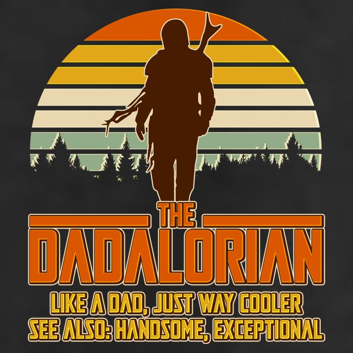 The Dadalorian Like A Dad Handsome Exceptional 15oz Campfire Ceramic Mug