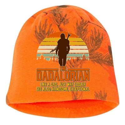 The Dadalorian Like A Dad Handsome Exceptional Kati - Camo Knit Beanie