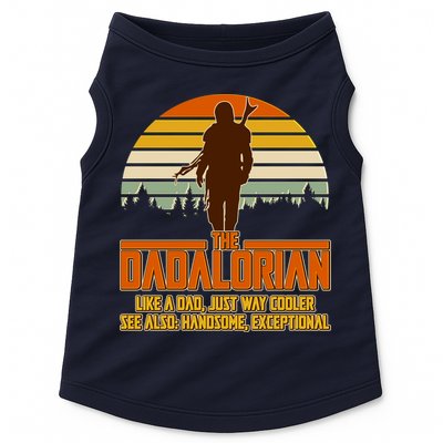 The Dadalorian Like A Dad Handsome Exceptional Doggie Tank