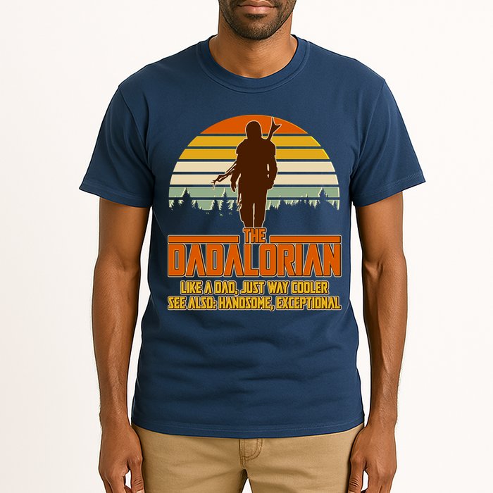 The Dadalorian Like A Dad Handsome Exceptional Tall T-Shirt