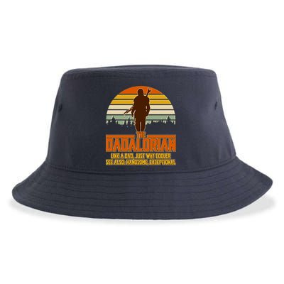 The Dadalorian Like A Dad Handsome Exceptional Sustainable Bucket Hat