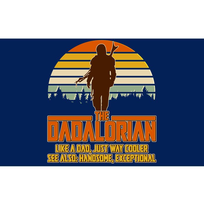 The Dadalorian Like A Dad Handsome Exceptional Bumper Sticker