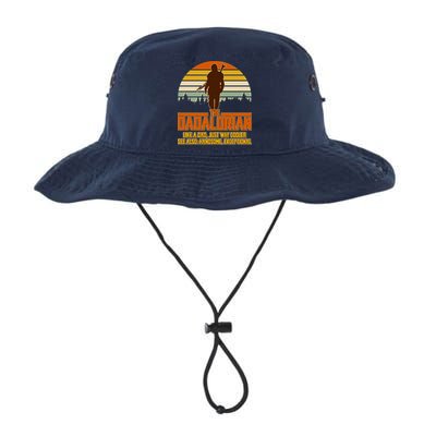 The Dadalorian Like A Dad Handsome Exceptional Legacy Cool Fit Booney Bucket Hat