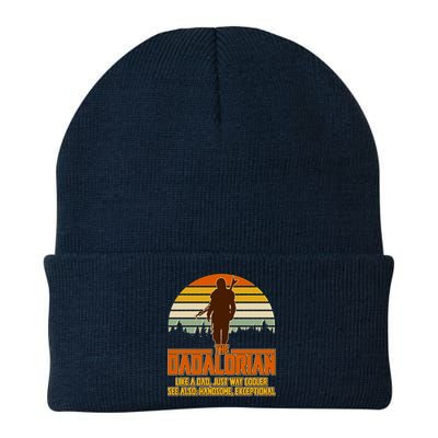 The Dadalorian Like A Dad Handsome Exceptional Knit Cap Winter Beanie