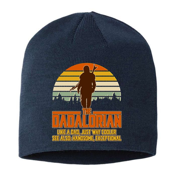 The Dadalorian Like A Dad Handsome Exceptional Sustainable Beanie