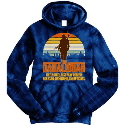 The Dadalorian Like A Dad Handsome Exceptional Tie Dye Hoodie