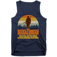 The Dadalorian Like A Dad Handsome Exceptional Tank Top