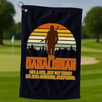 The Dadalorian Like A Dad Handsome Exceptional Golf Towel