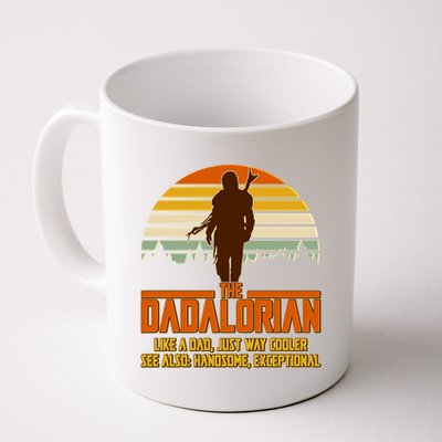 The Dadalorian Like A Dad Handsome Exceptional Coffee Mug