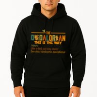 The Dadalorian This Is The Way Definition Father's Day Hoodie