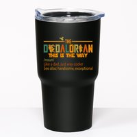 The Dadalorian This Is The Way Definition Father's Day Tumbler