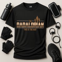 The Dadalorian This Is The Way Father's Day Sci-fi Fan Performance Shirt